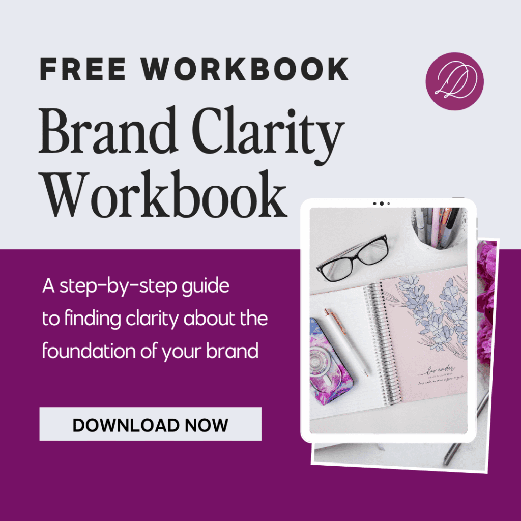 brand clarity workbook for dietitians