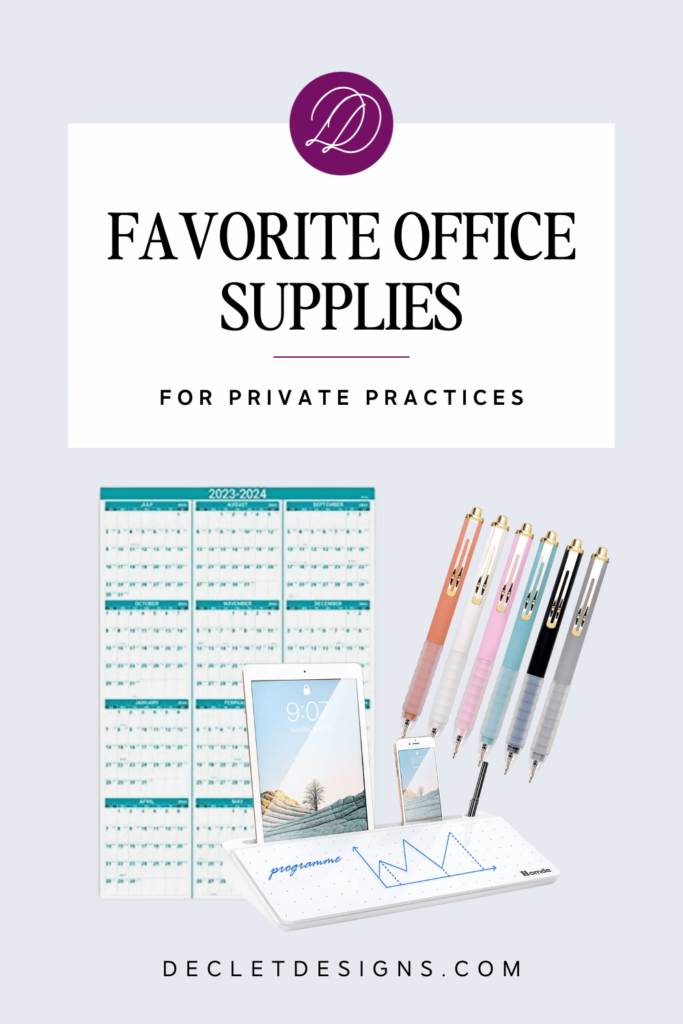 best office supplies for private practice